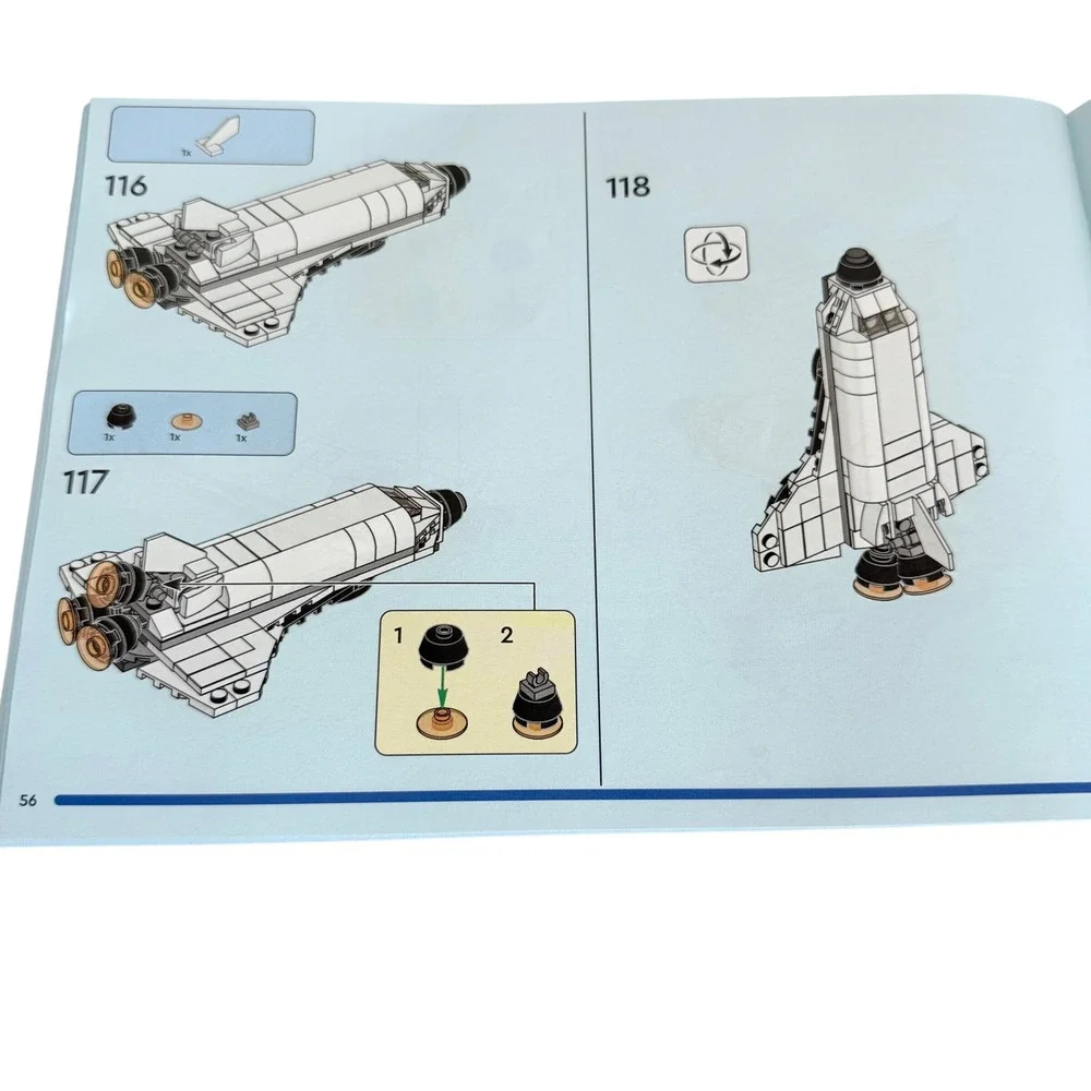 LEGO Creator 31142 Instructiont Manual Space Roller Coaster 3-in-1 White 2023